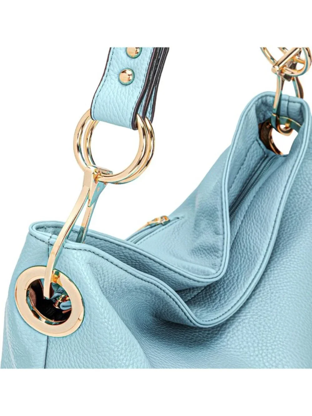 Chic Hobo Bag for Women | Top Handle Satchel Shoulder Purse | Stylish Bucket